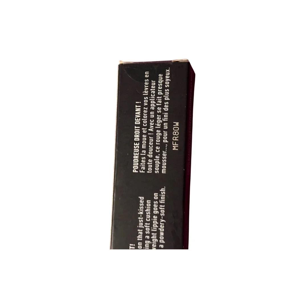 NYX Powder Puff Lippie PPL12 Prank Call 12mL Burgundy Matte Lip Cream Glam Retro
